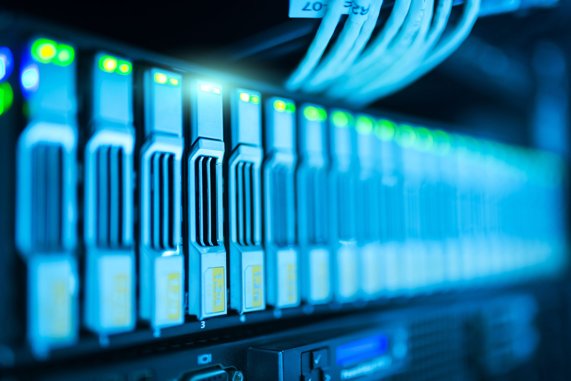 Close up photo of mining rig, representing UCSTAK's Managed Cloud PBX feature.